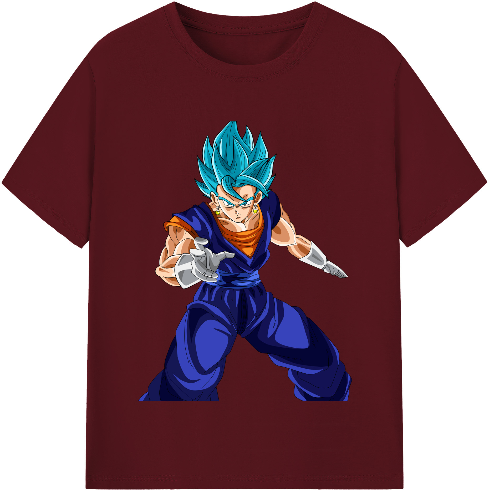 （画像用） ドラゴンボール ベジット DRAGON BALL Vegetto 綿100％半袖Tシャツ（フロントプリント）